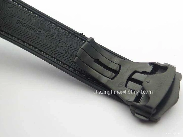 0502 Planet Ocean 45mm Real Ceramic BP-Maker Best Edition Black Dial On Nylon Rubber Strap A TopPick 8185
